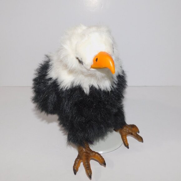 14" Plush Realistic Bald Eagle Golf Club Driver HeadCover JP Lann - Picture 5 of 5